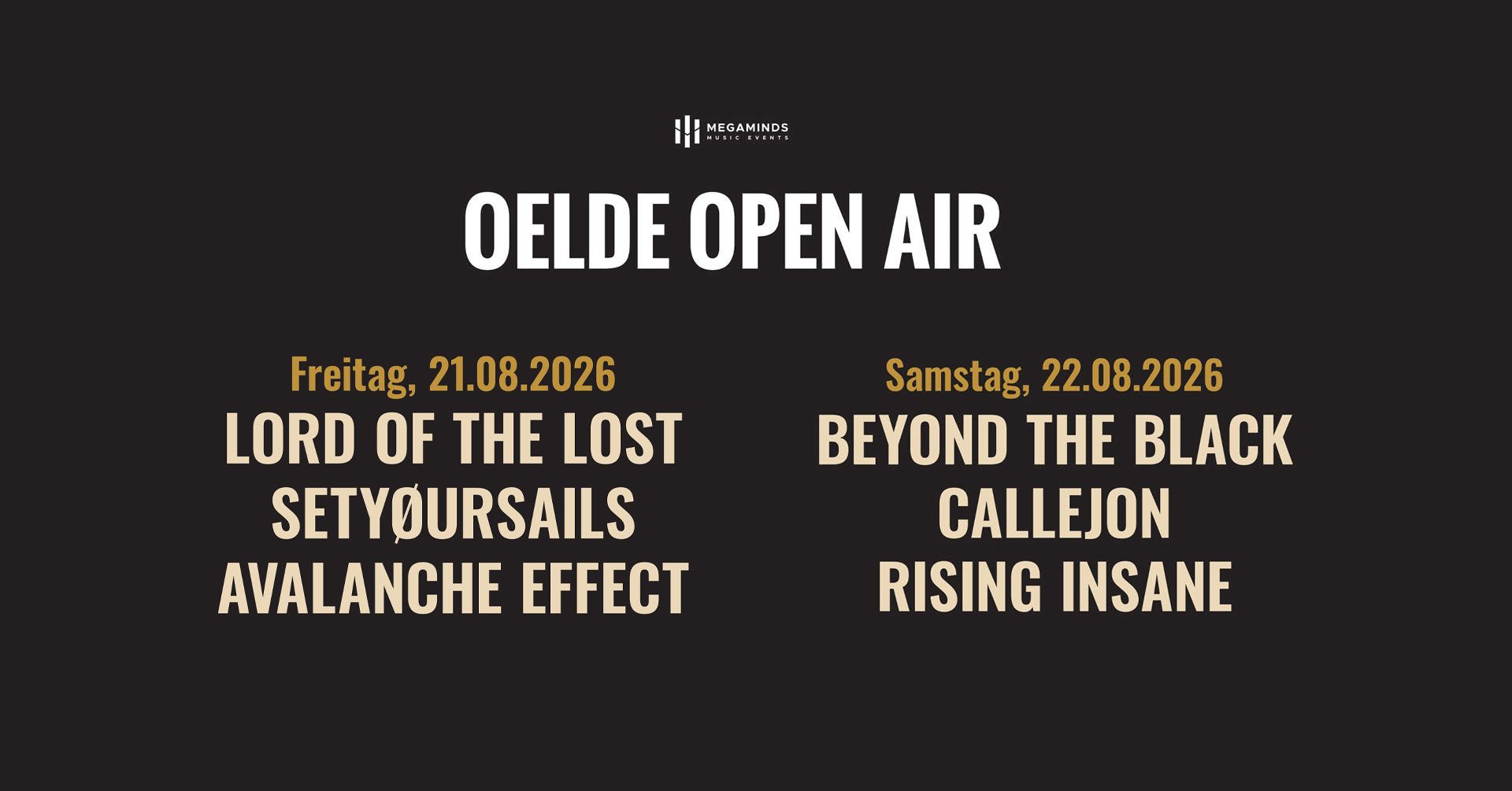 Oelde Open Air 2026 - Metal-Festival