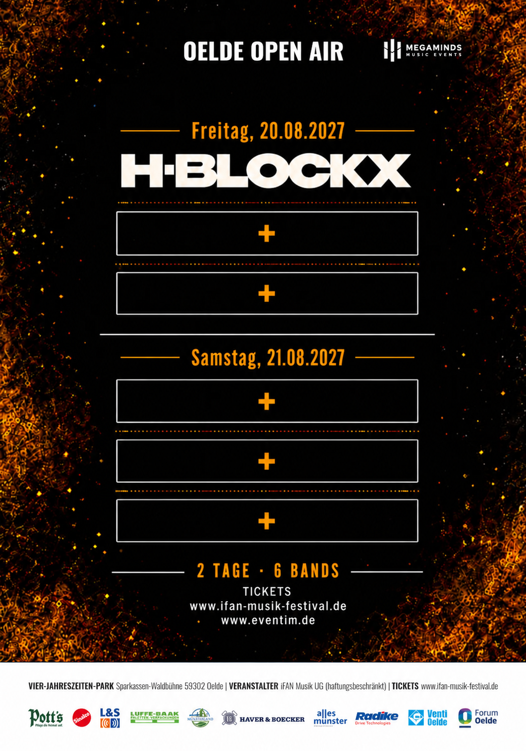 OELDE OPEN AIR 2027 - Line-up